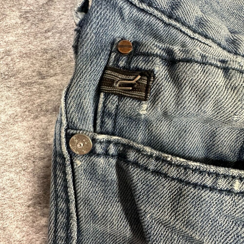 DO Denim Men's Distressed Vintage Jeans Size 36x32 - Picture 4 of 16